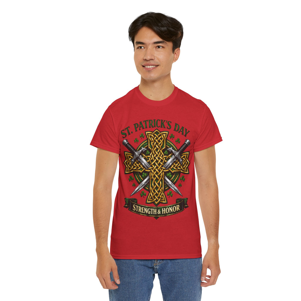 Celtic Cross & Swords - Celtic Tee